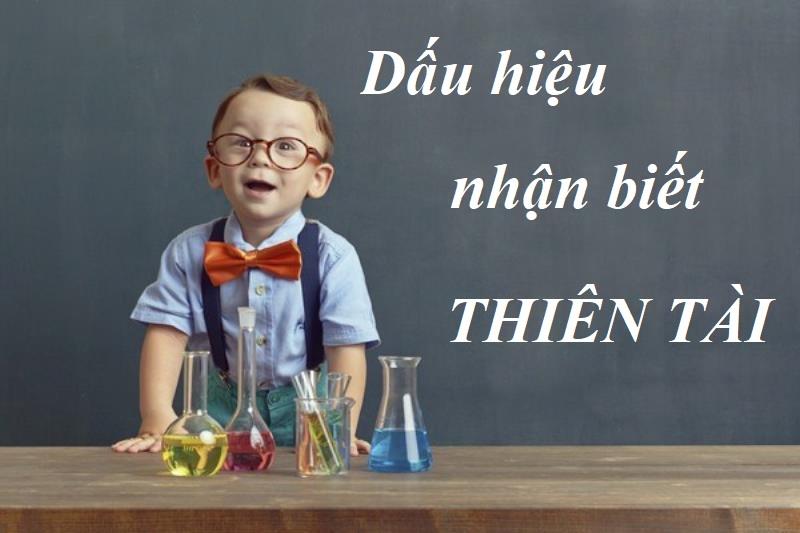 Những dấu hiệu nhận biết thiên tài cho phụ huynh