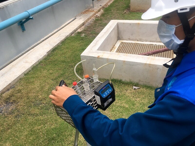 Xác định điểm lấy mẫu nước thải