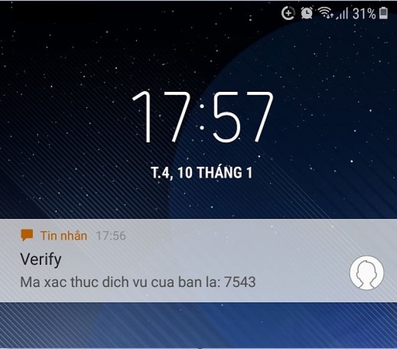 Đối với tài khoản cá nhân