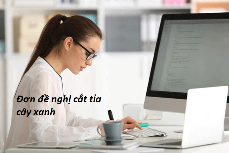 Đơn đề nghị cắt tỉa cây xanh