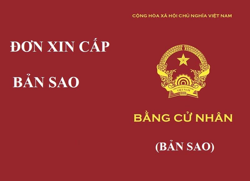 Khái quát về mẫu đơn xin cấp bản sao bằng tốt nghiệp đại học