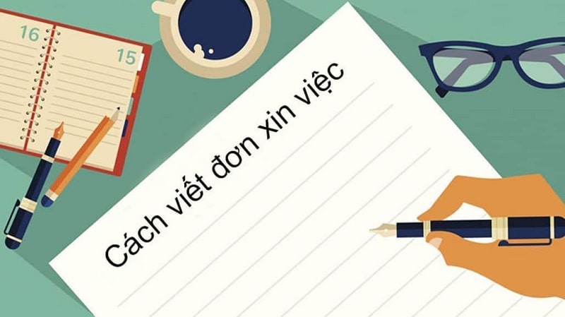 Cách viết đơn xin dự tuyển viết tay