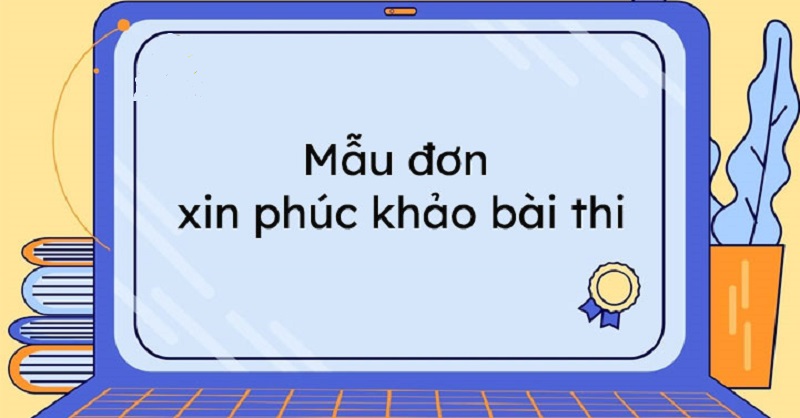 Định nghĩa về mẫu đơn xin phúc khảo điểm thi