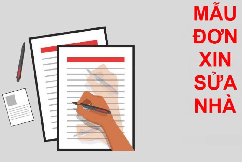 Đơn xin sửa chữa nhà