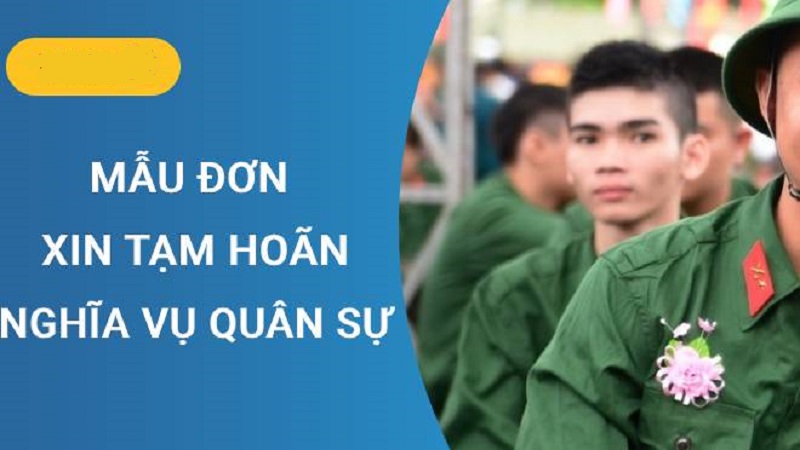Đơn xin tạm hoãn NVQS cho người đi làm là gì