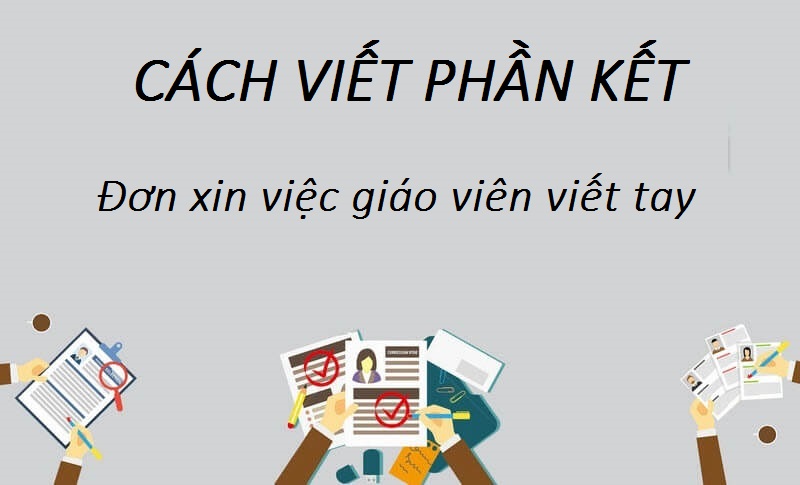 Mẫu đơn xin việc giáo viên viết tay thu hút bởi hình thức đẹp
