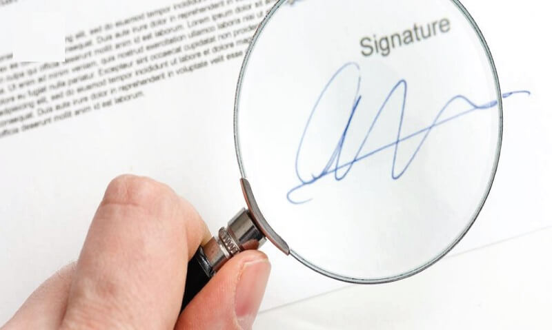 Cách trình bày đơn yêu cầu về việc giám định lại chữ ký