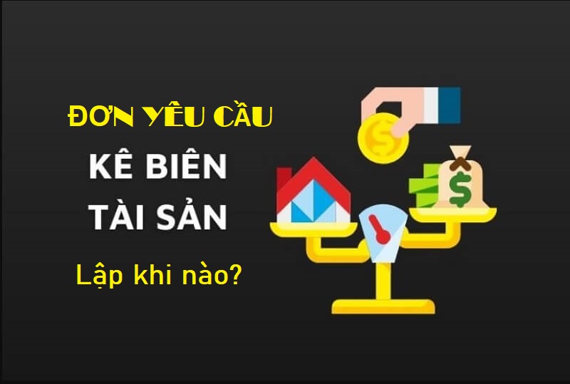 Khi nào người ta cần sử dụng mẫu đơn yêu cầu về việc kê biên tài sản
