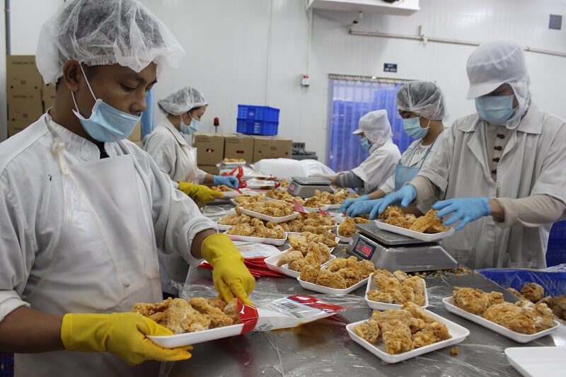 Thực phẩm có thể được đóng gói để bảo quản