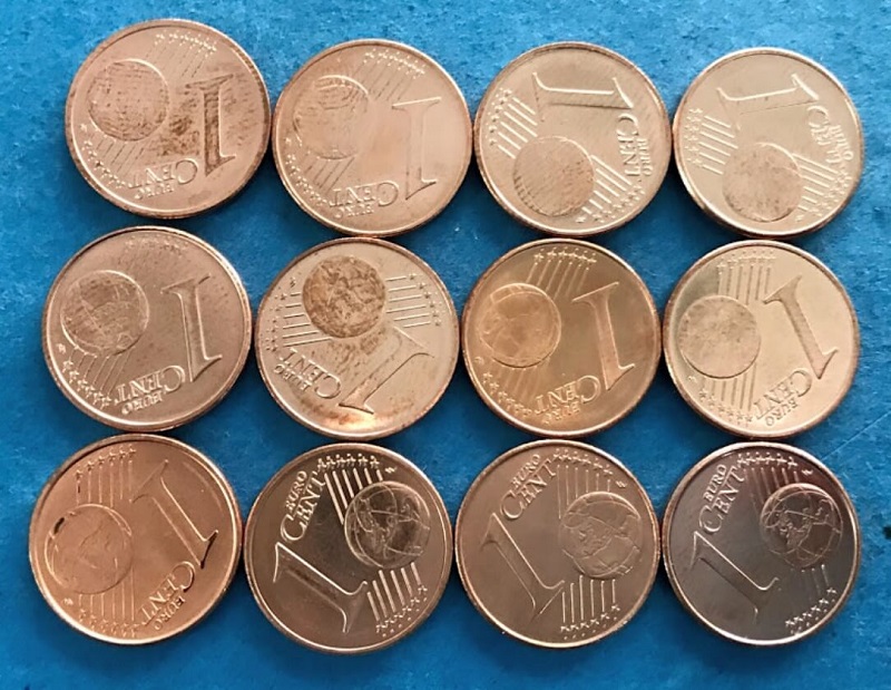 Đồng tiền Đức bằng kim loại