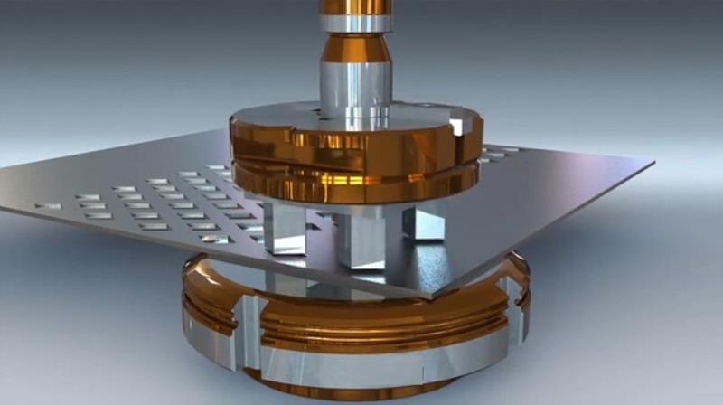 Nguyên công đột dập kim loại tấm