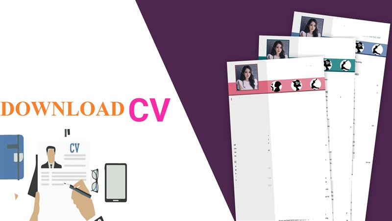 Download mẫu CV xin việc tiếng Anh bản word