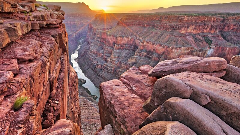 Grand Canyon là địa điểm du lịch nổi tiếng