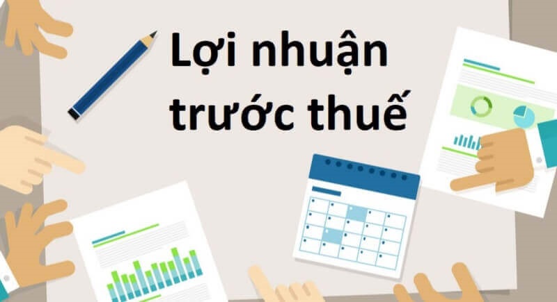 EBT được thể hiện trên bảng kết quả kinh doanh