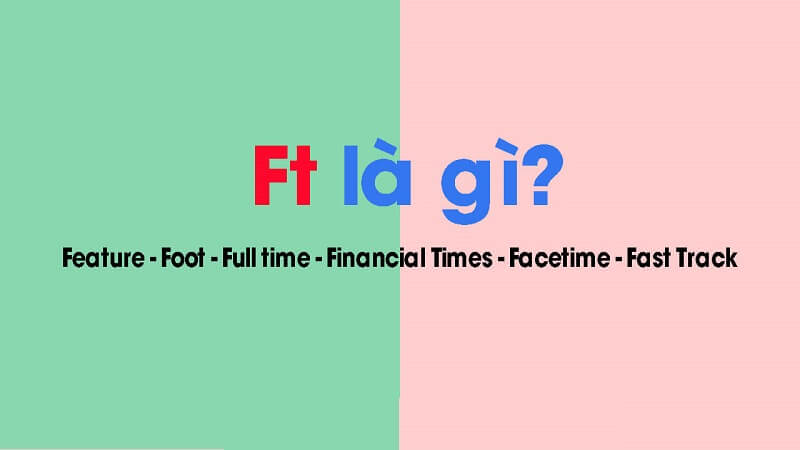 Cách viết đúng của FT trong âm nhạc