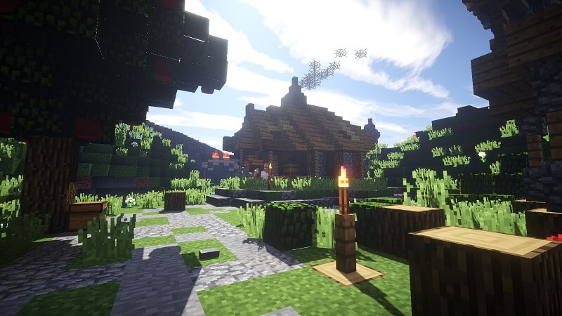 Minecraft đưa người chơi vào một thế giới vô cùng rộng lớn