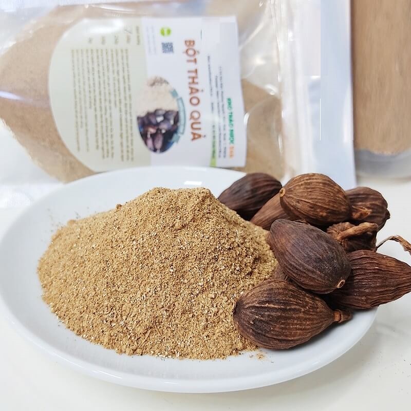 Thảo quả dùng làm gia vị