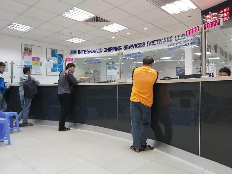 Các vị trí trong quy trình giao nhận XNK