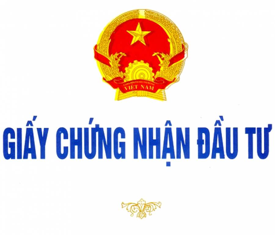 Giấy chứng nhận đăng ký đầu tư