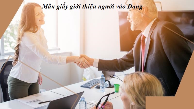 Mẫu giấy giới thiệu người vào Đảng