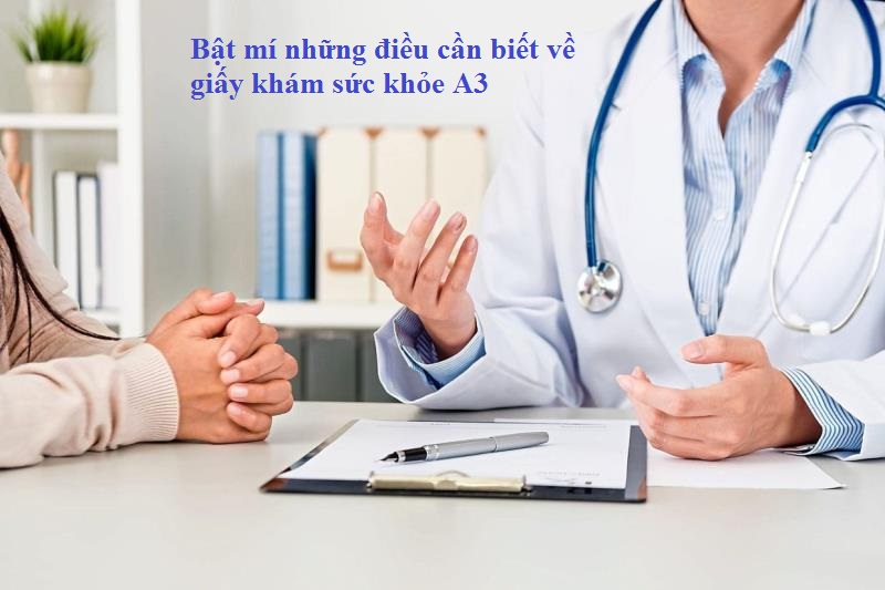 Giấy khám sức khỏe A3 nội dung