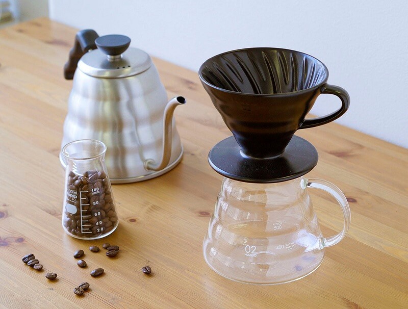 Hario V60 không thích hợp với người bắt đầu học Pour Over