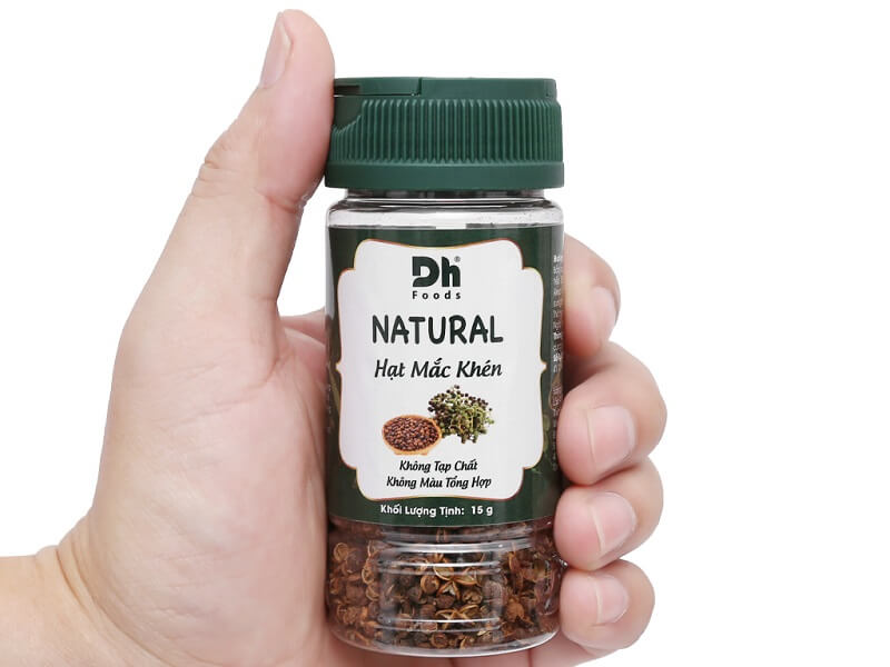 Mắc khén được bán trong các siêu thị