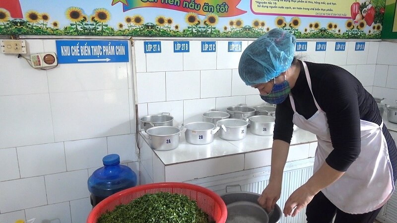 Vai trò quan trọng của cấp dưỡng mầm non