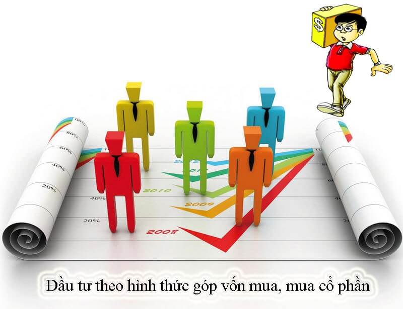 Đầu tư qua hình thức góp vốn, mua cố phần