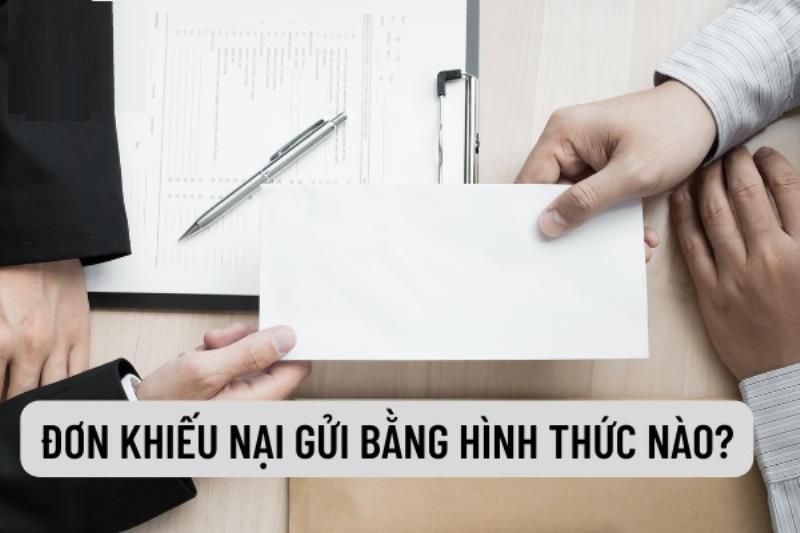 Các kênh tiếp nhận đơn khiếu nại bưu điện
