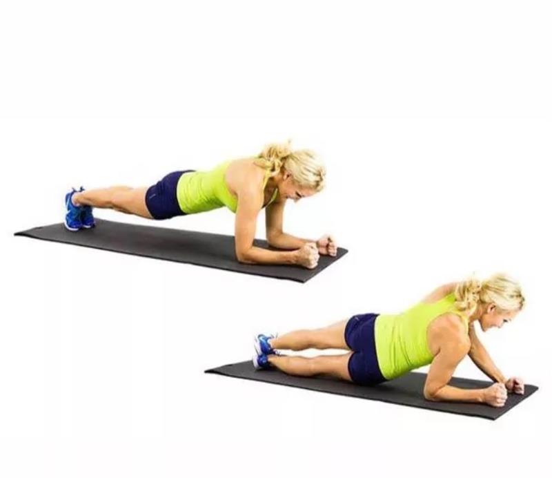Bài tập Hip Twist Planks