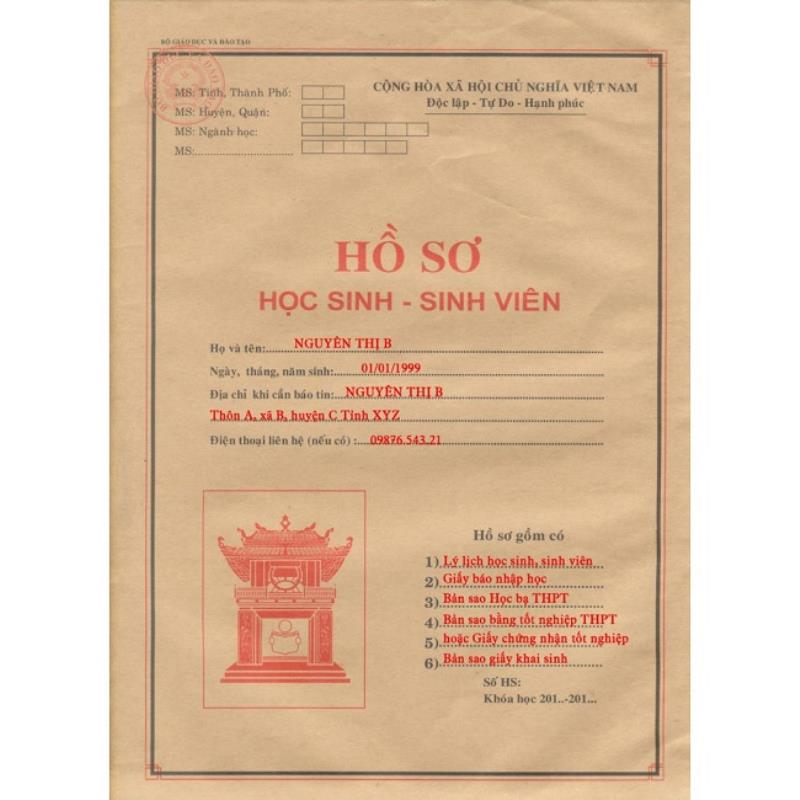 Yêu cầu cơ sở giáo dục và đào tạo trả lại hồ sơ bản chính