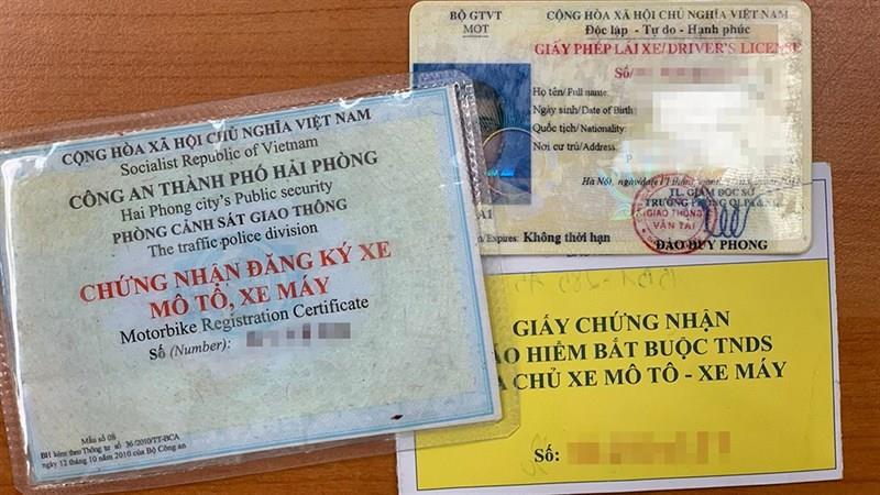 Hồ sơ xin cấp lại đăng ký xe máy