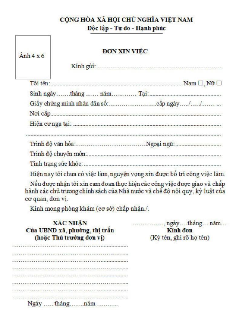 Tiến hành chuẩn bị hồ sơ