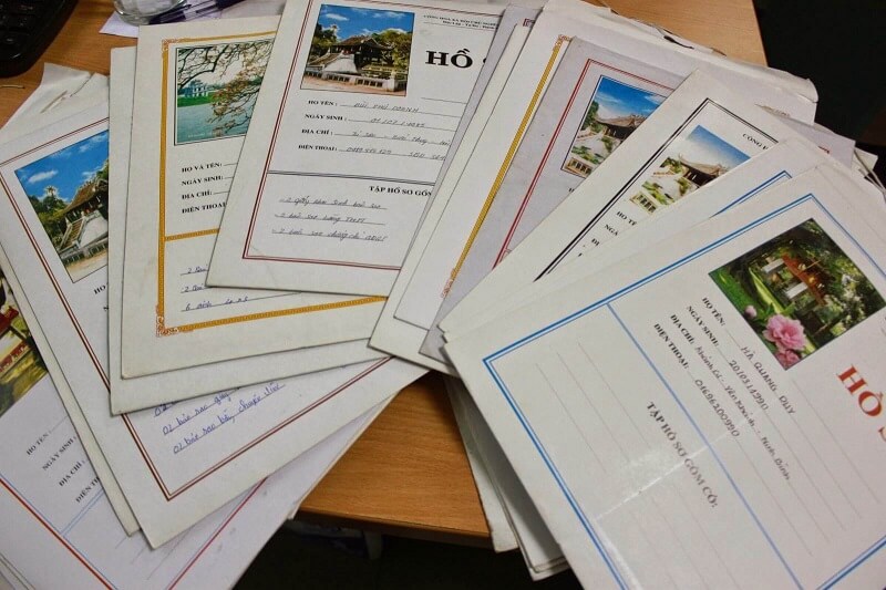 Hồ sơ xin việc tiếng trung là gì