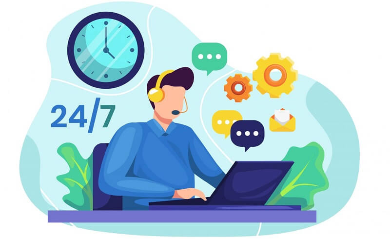 Dịch vụ hỗ trợ khách hàng mọi lúc mọi nơi