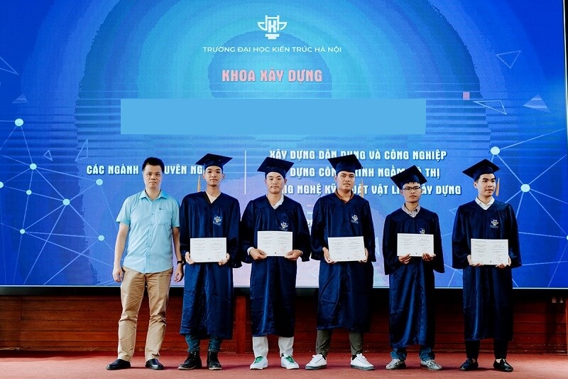 Đại học Kiến trúc Hà Nội luôn có chương trình trao tặng học bổng