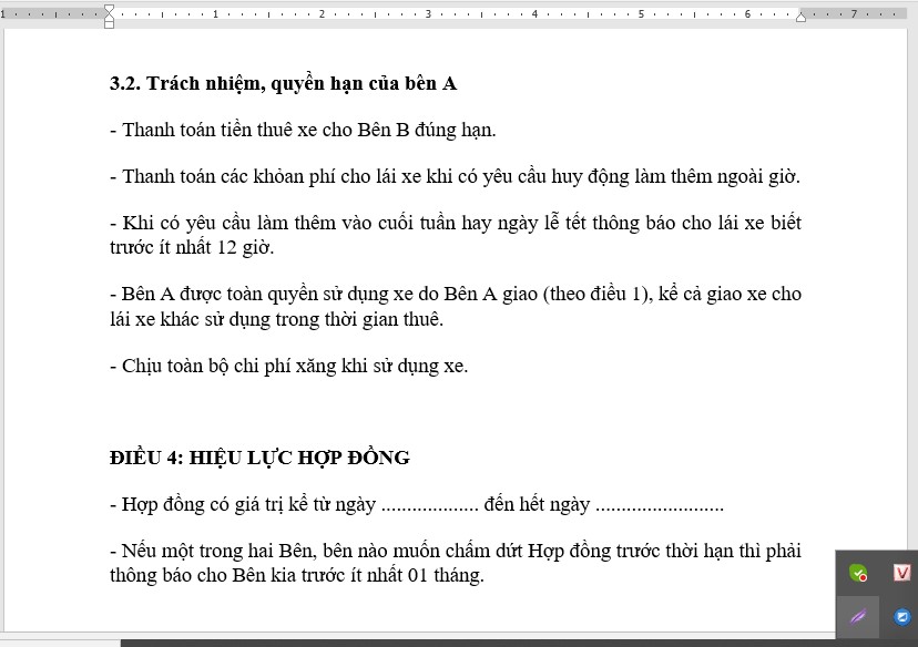 Hình thức hợp đồng thuê xe tự lái có gì đặc biệt?