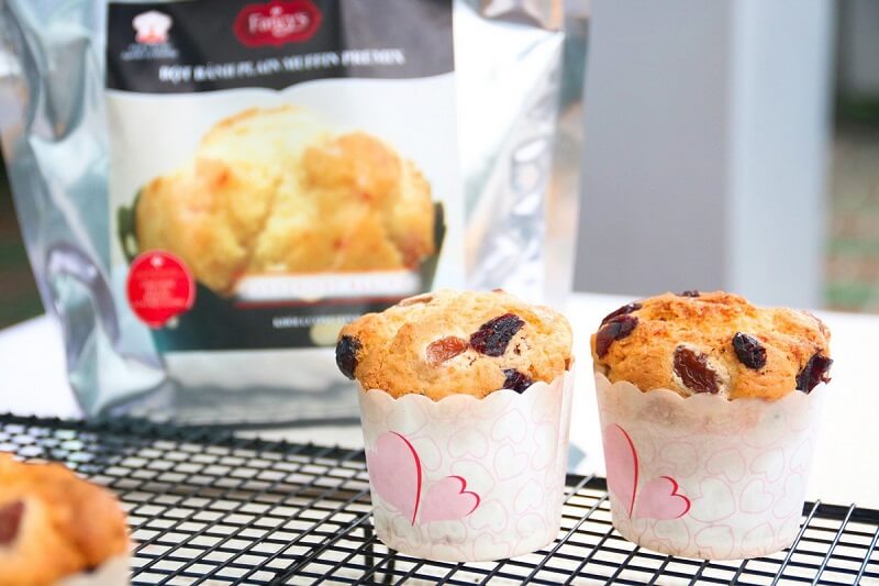 Bánh muffin làm bằng lò vi sóng giúp tiết kiệm thời gian