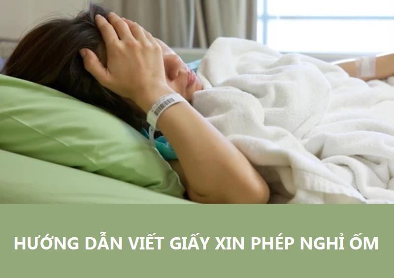 Lưu ý viết đơn xin nghỉ ốm hiệu quả