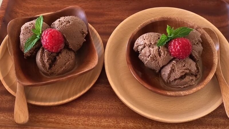 Kem gelato có tỷ lệ bọt khí thấp hơn kém thông thường