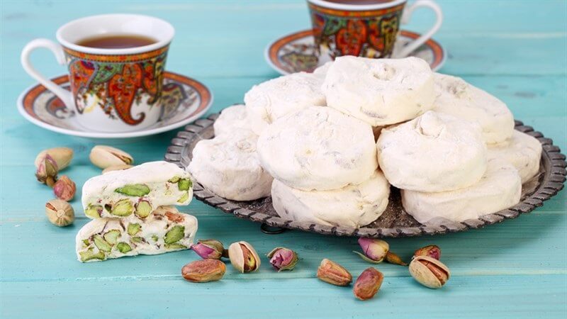 Kẹo Gaz là món kẹo truyền thống ở Ba Tư