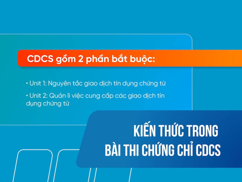 Cấu trúc bài thi CDCS