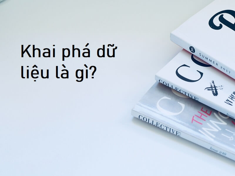Khái niệm khai phá dữ liệu