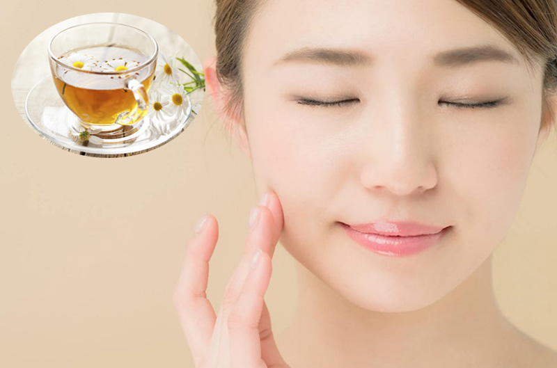 Trà hoa cúc làm đẹp da