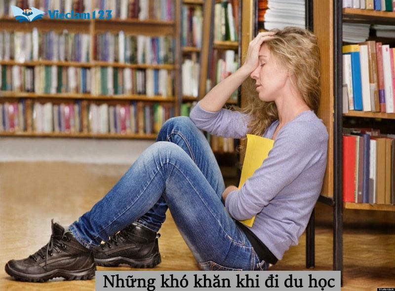 Những khó khăn của du học sinh khi học tập ở nước ngoài
