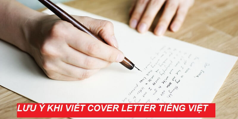 Bạn không nên viết Cover letter dài quá 1 trang A4