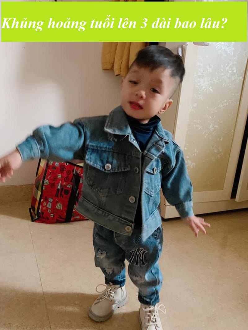 Khủng hoảng tuổi lên 3 kéo dài bao lâu