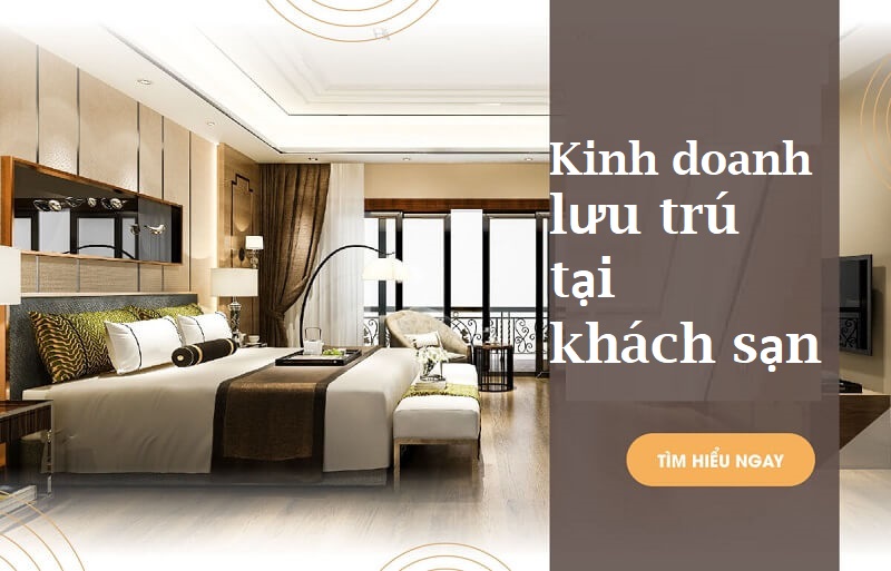 Khách sạn có dịch vụ kinh doanh lưu trú