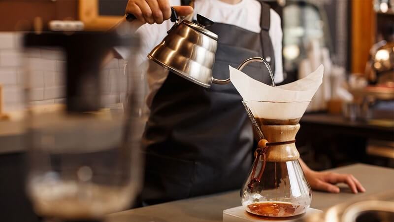 Pour Over cho ra những tách cà phê mang hương vị nguyên chất